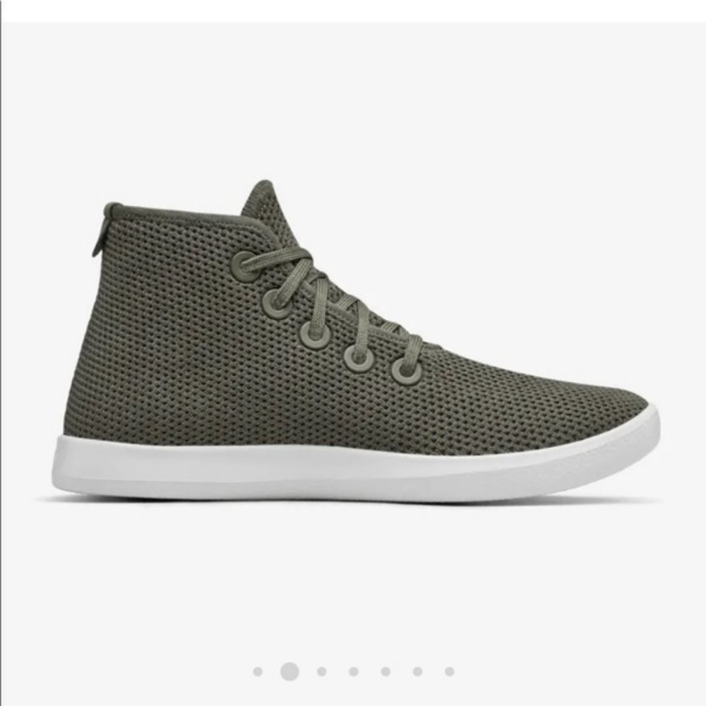 Allbirds Tree Topper Kauri Fiddle Leaf High Top Sneakers sz 8